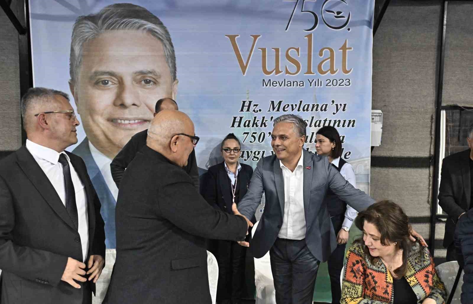 Uysal: "Hz. Mevlana, insanları aydınlatmaya devam ediyor"