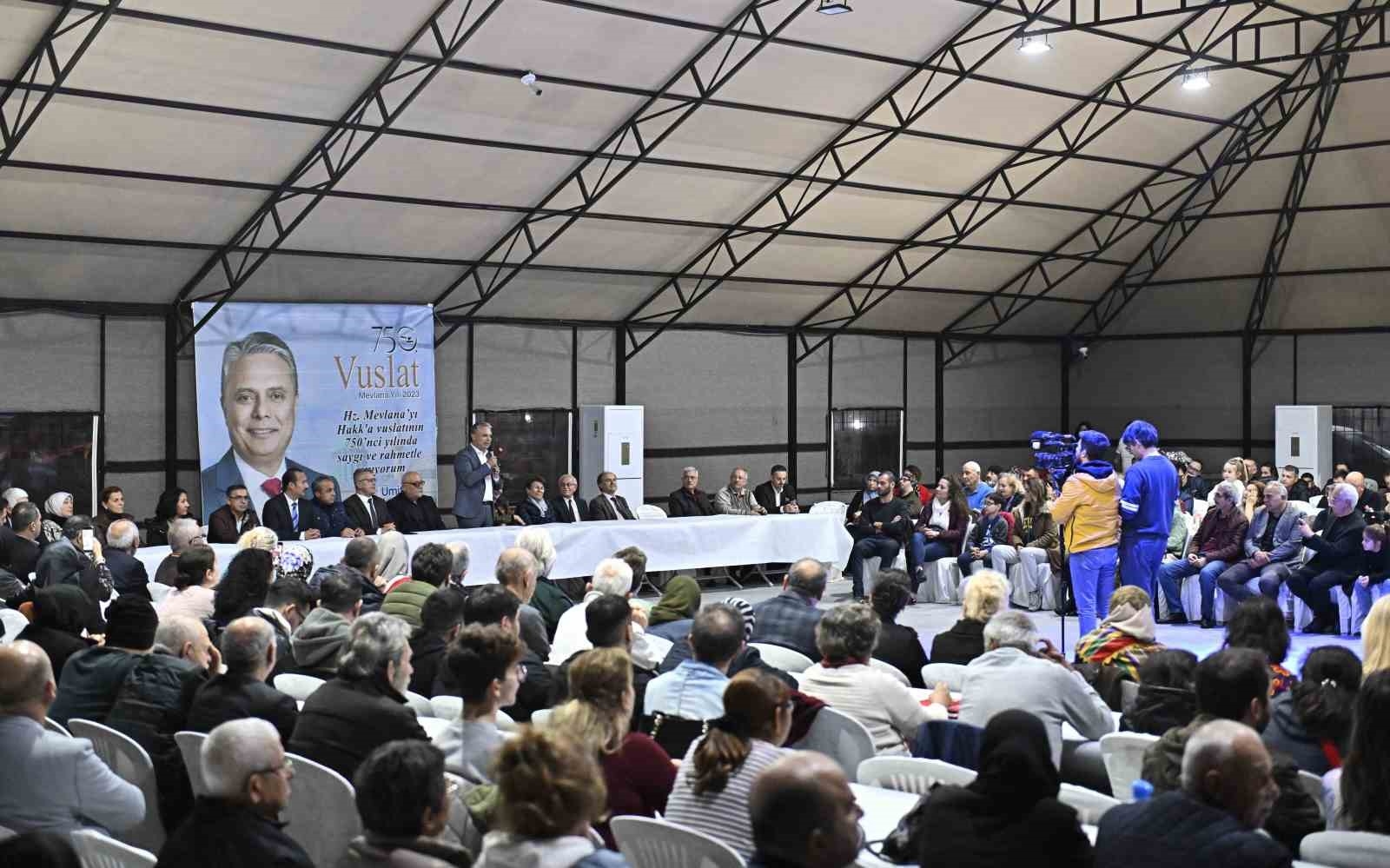 Uysal: "Hz. Mevlana, insanları aydınlatmaya devam ediyor"