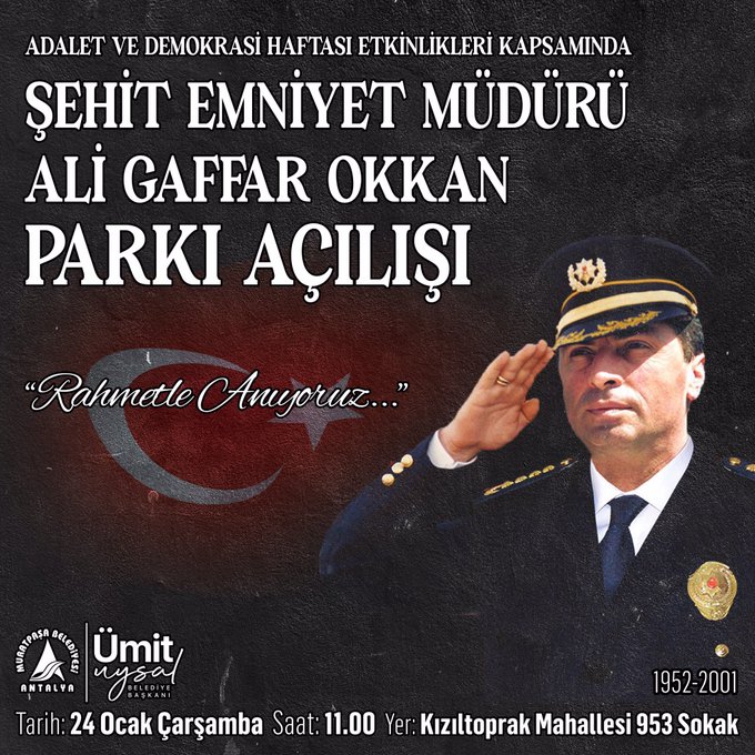 Uysal Okan’ı andı