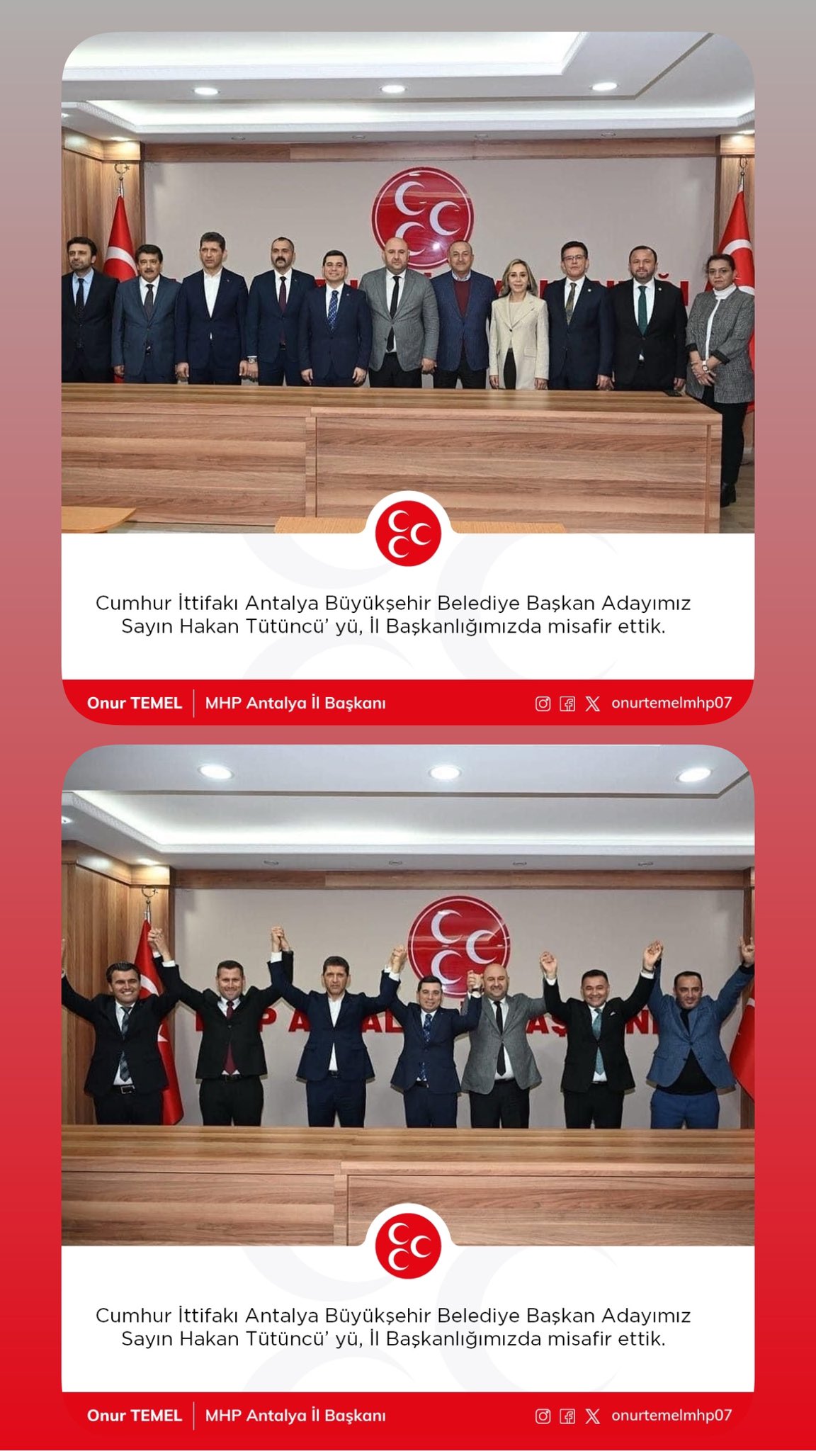Tütüncü'den MHP'ye ziyaret