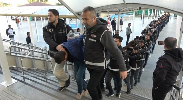 50 milyon lira dolandıran 29 şüpheli adliyeye sevk edildi