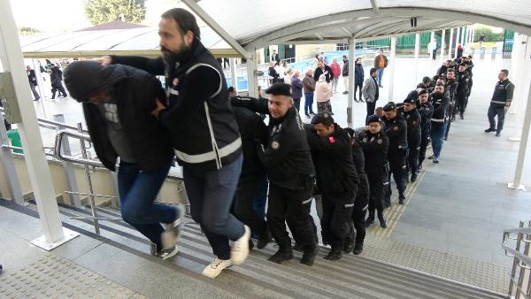 50 milyon lira dolandıran 29 şüpheli adliyeye sevk edildi