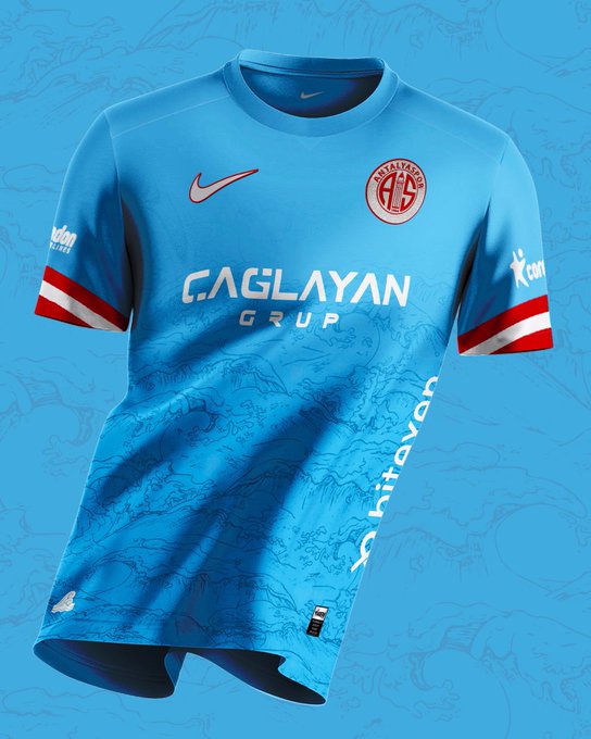 Antalyaspor mavi ile sahada