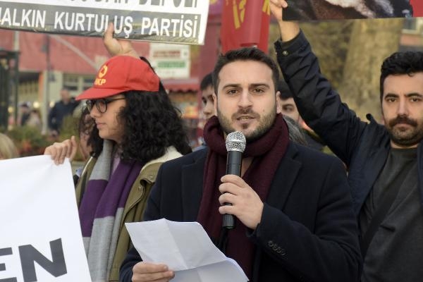 ABD Dışişleri Bakanı'na protesto