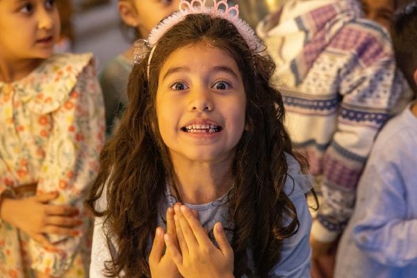 Akkuyu NGS sahasında çocuklar yeni yılı karşıladı