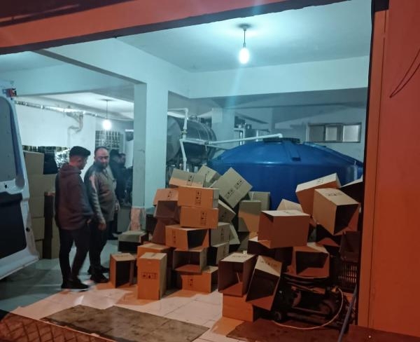Aydın'da bir fabrikada 10 ton 960 litre sahte zeytinyağı ele geçirildi