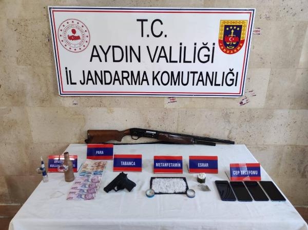 Aydın'daki uyuşturucu operasyonu; 4 tutuklama