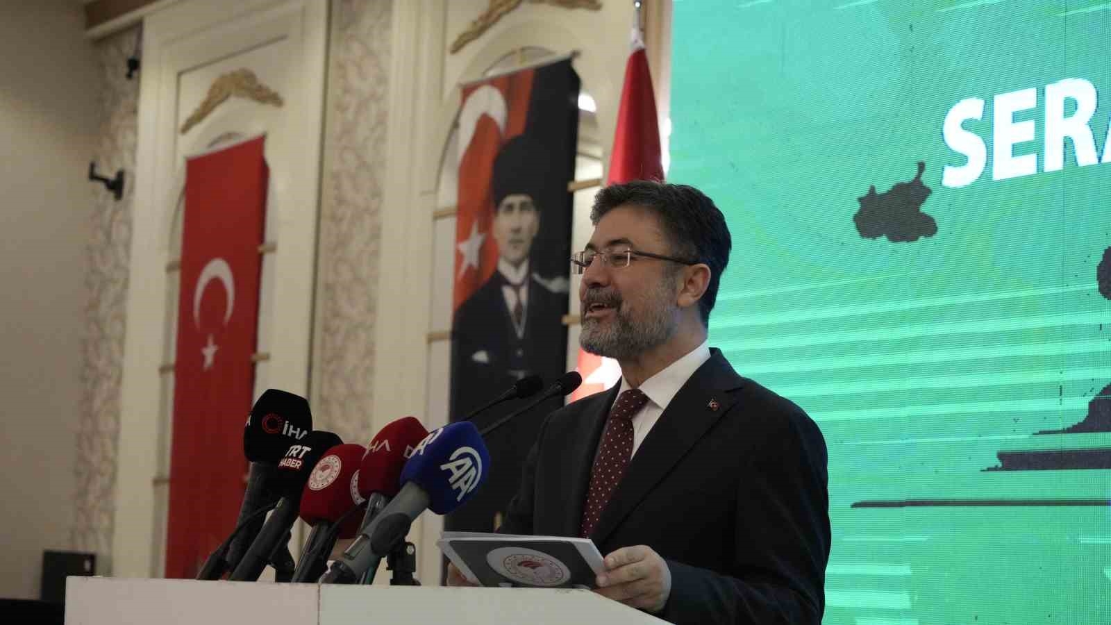 Bakan Yumaklı: "Seracılığın yüzde 40'ı kayıt altında değil"
