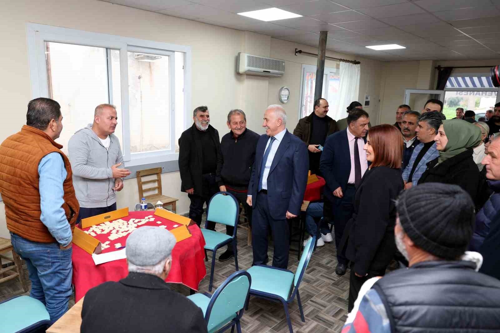 Başkan Gültak, Karaduvar'da vatandaşlarla buluştu