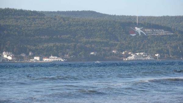 Bozcaada ve Gökçeada'ya yarınki feribot seferleri iptal edildi