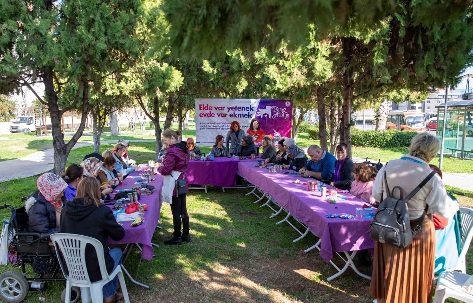 'Evimiz Atölye' projesi büyüyerek devam ediyor