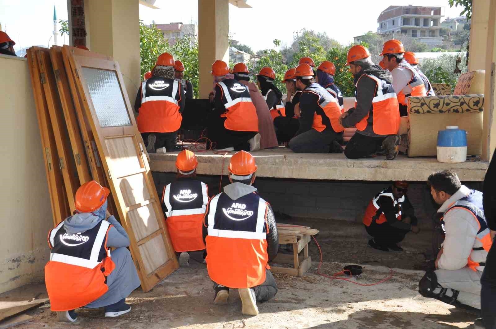 Gazipaşa'da enkaz tatbikatı yapıldı