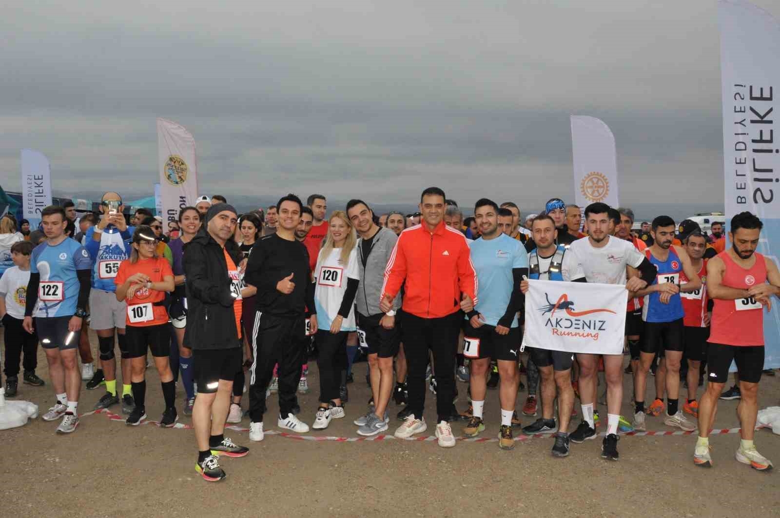 Göksu Deltası Kuş Cennetinde 5 ülkeden 500 sporcu koştu