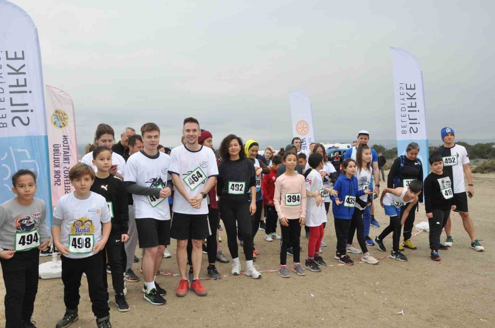 Göksu Deltası Kuş Cennetinde 5 ülkeden 500 sporcu koştu