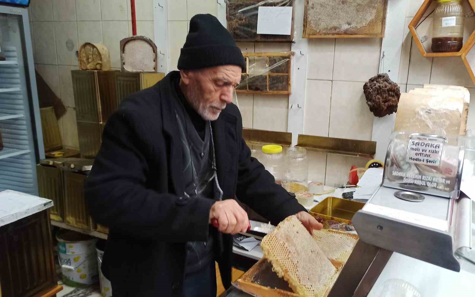 Havaların soğumasıyla doğal bala rağbet arttı