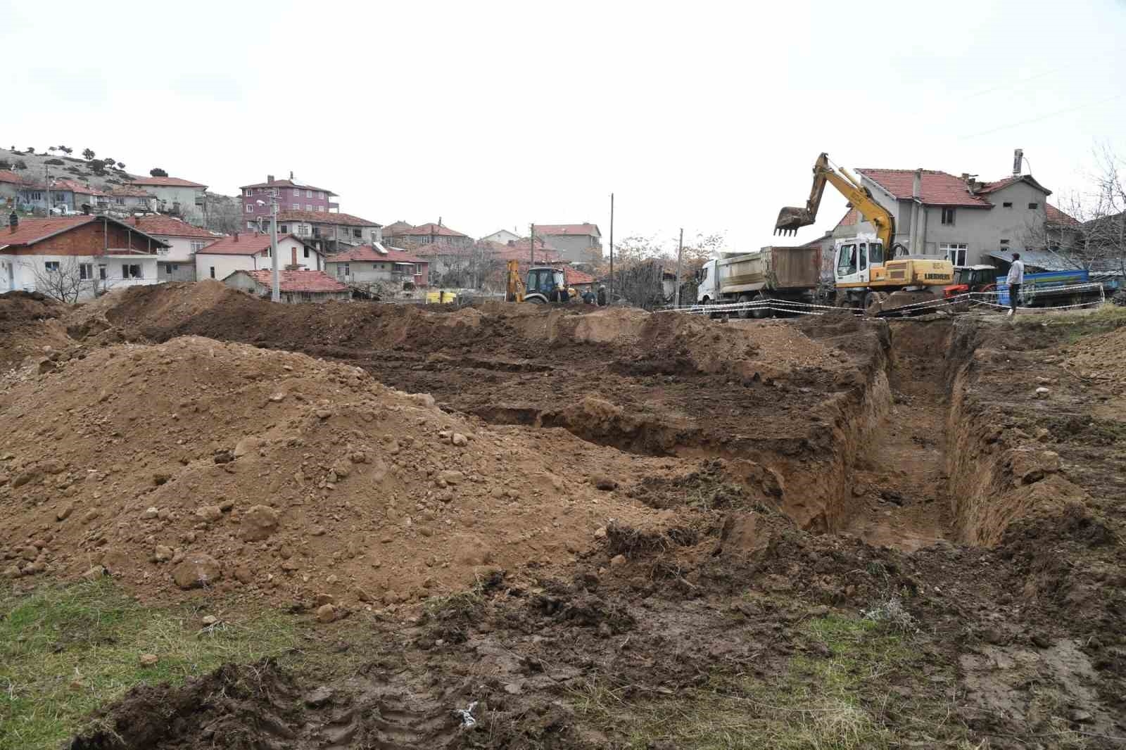 Kayı köyüne sosyal tesis inşa ediliyor