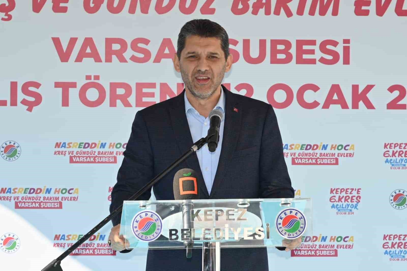Kepez'in 6. kreşi Varsak'a açıldı