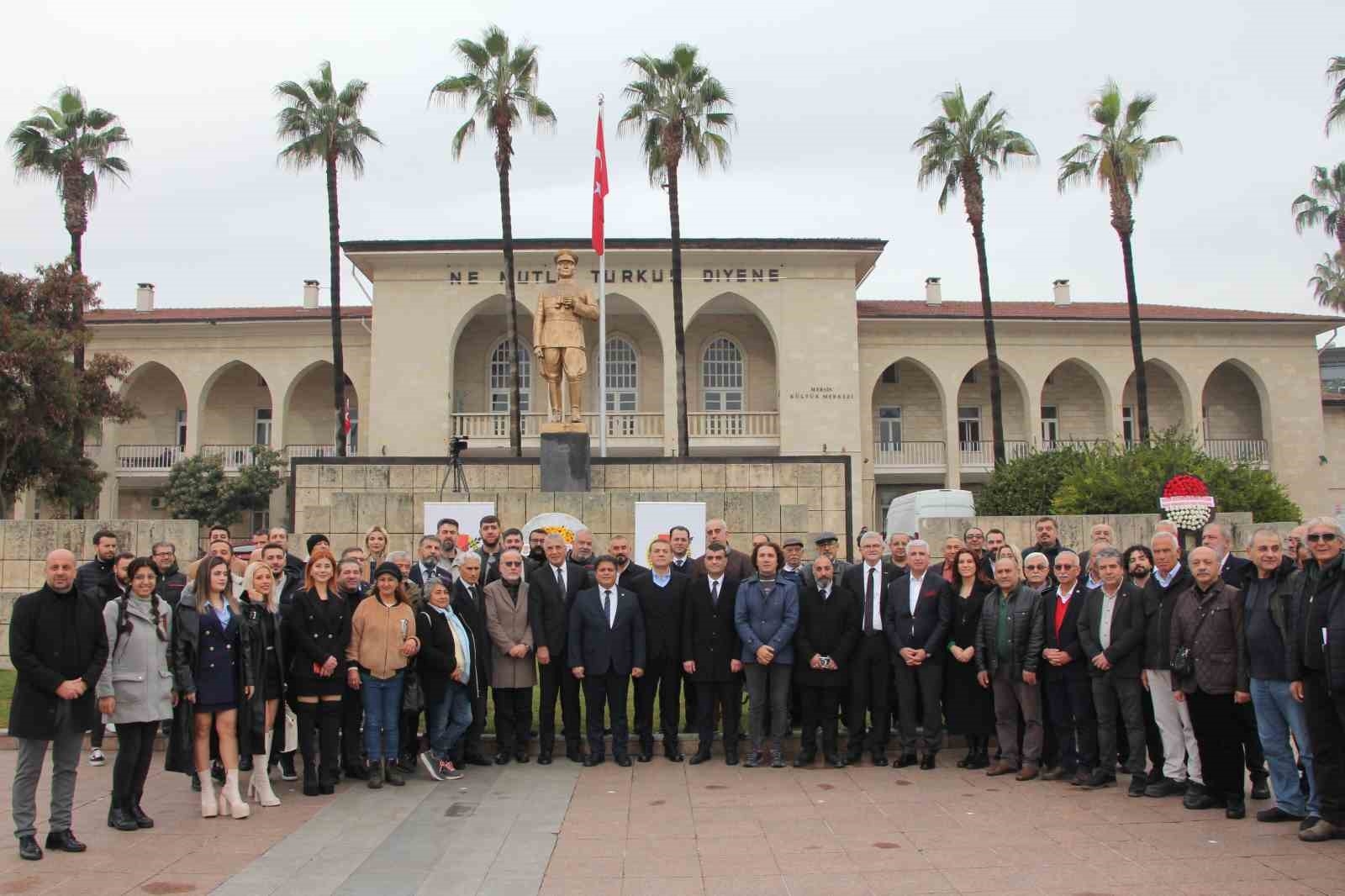 Mersin'de 10 Ocak Çalışan Gazeteciler Günü kutlandı