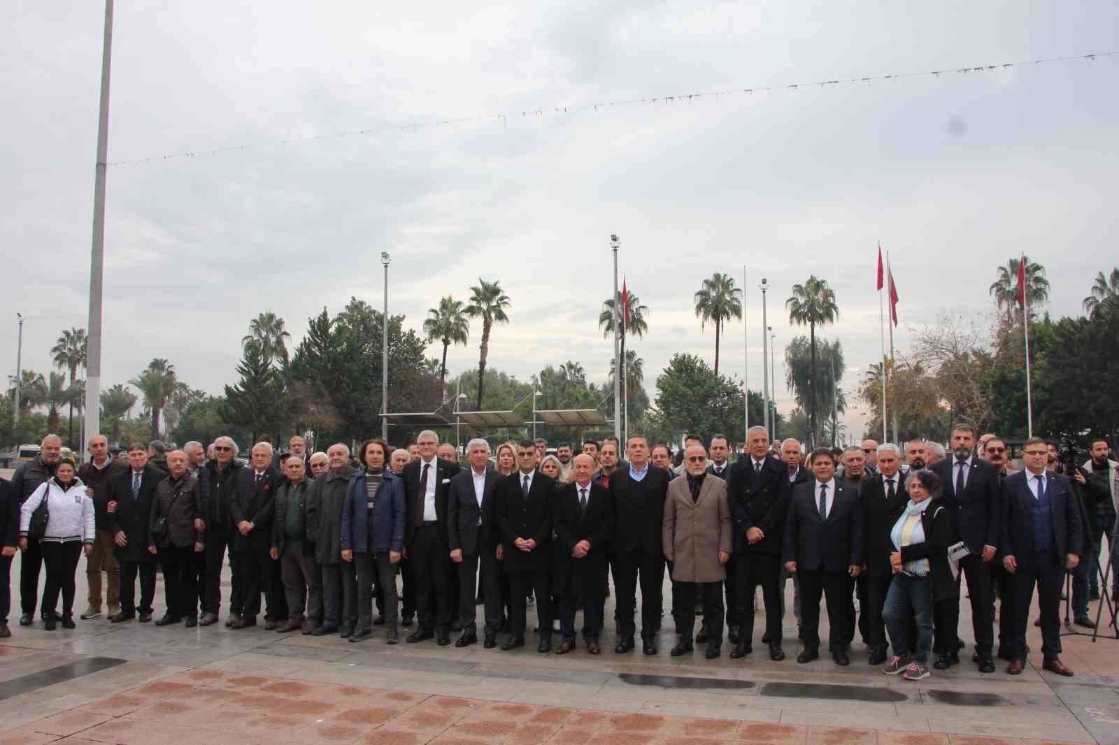 Mersin'de 10 Ocak Çalışan Gazeteciler Günü kutlandı