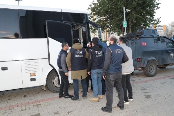 Mersin'de 5 DEAŞ üyesi tutuklandı
