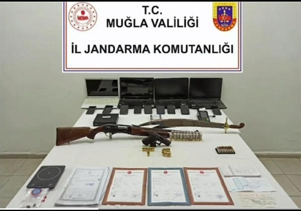 Muğla merkezli 3 ilde uyuşturucu operasyonu; 4 tutuklama 