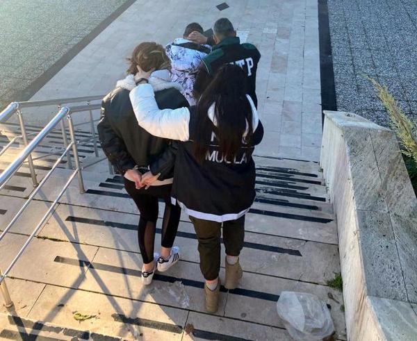 Muğla'da uyuşturucu ticaretine 2 tutuklama