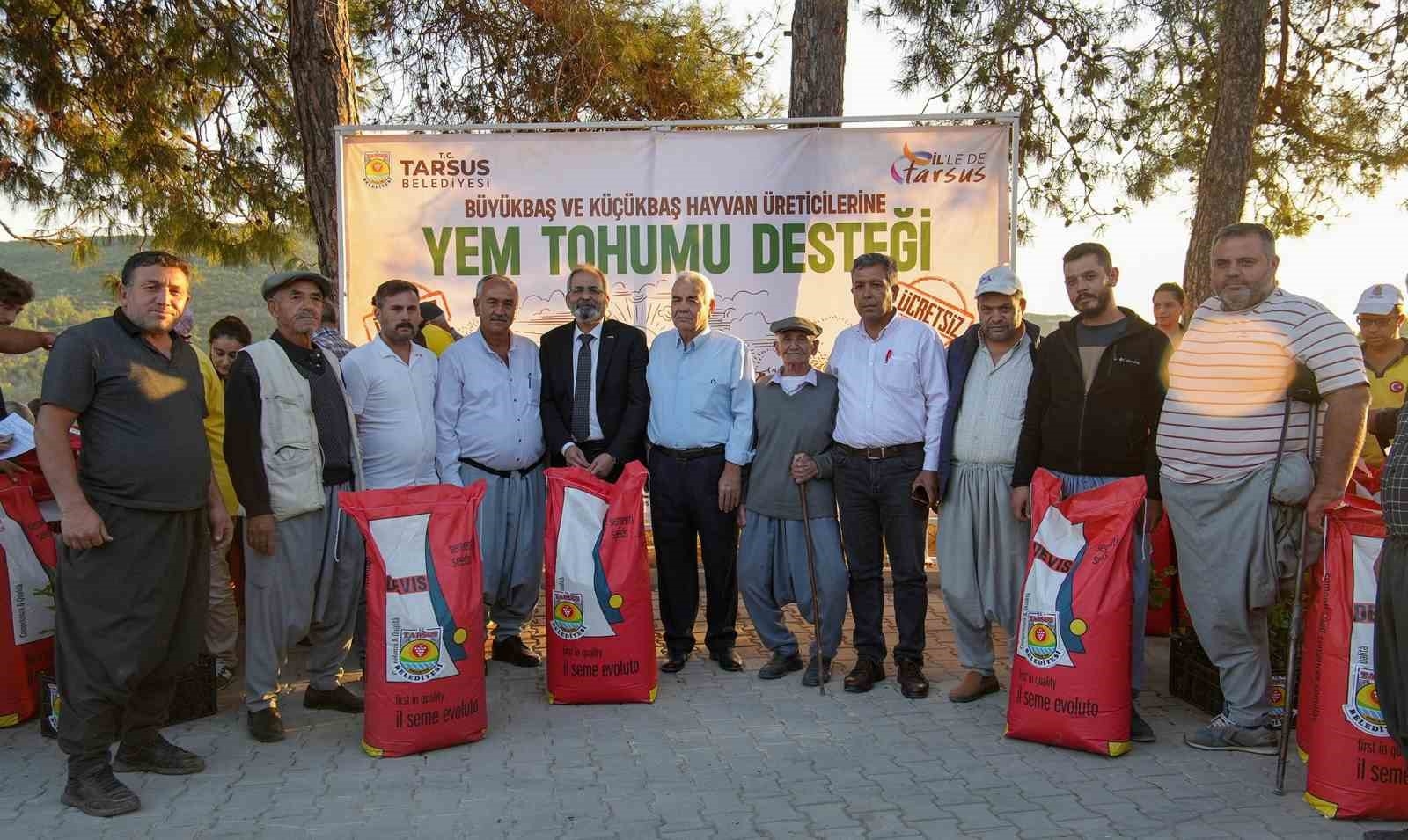 Tarsus Belediyesi 5 yılda 7 milyon fide 500 bin fidan dağıttı