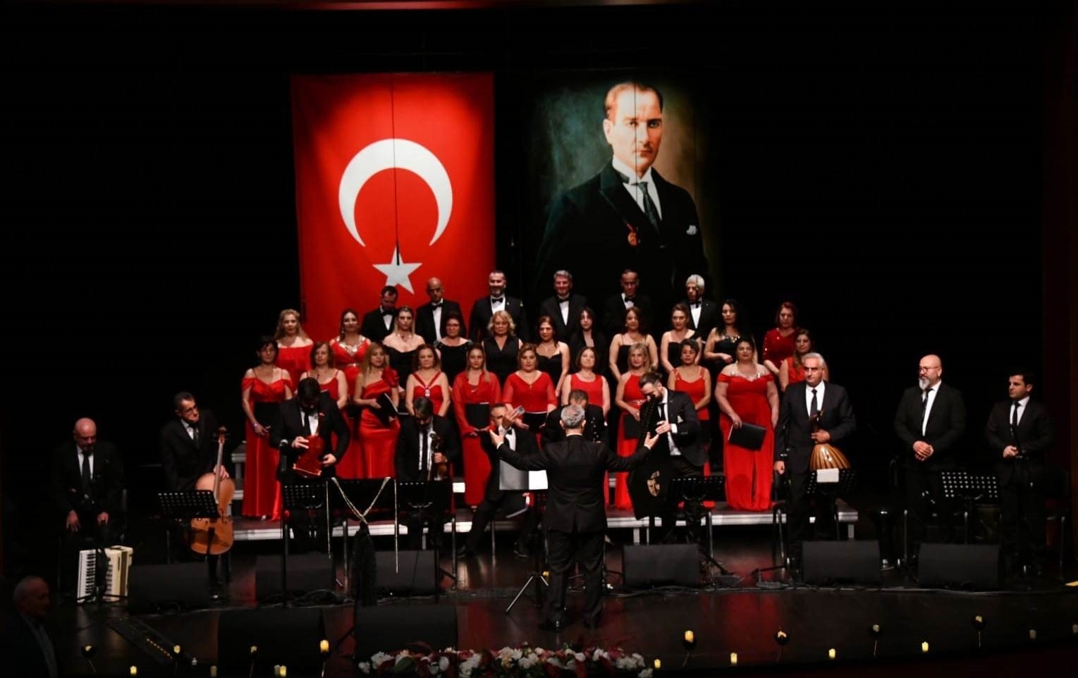 TSM korosundan Mersinlilere müzik ziyafeti