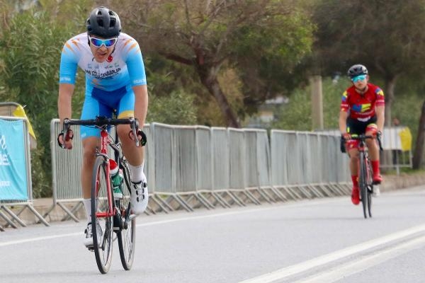 Türkiye Bisiklet Kupası 1. Etap Puanlı Yol Yarışı Alanya'da başladı