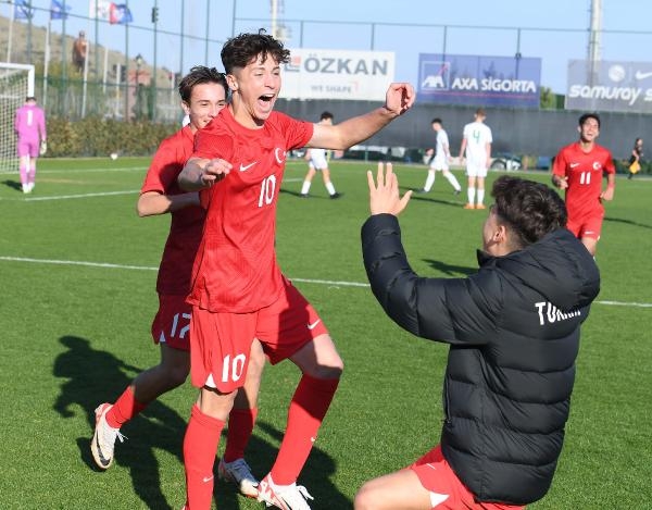 U16 Milli Futbol Takımı, İrlanda Cumhuriyeti'ni 3-1 mağlup etti