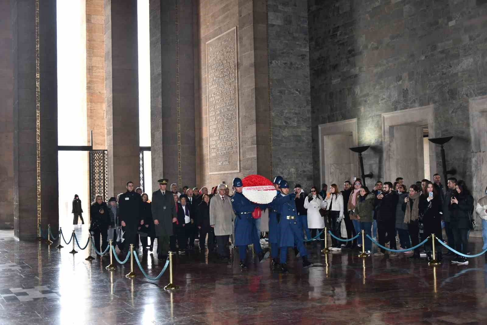Yaşlı Meclisi Anıtkabir'de
