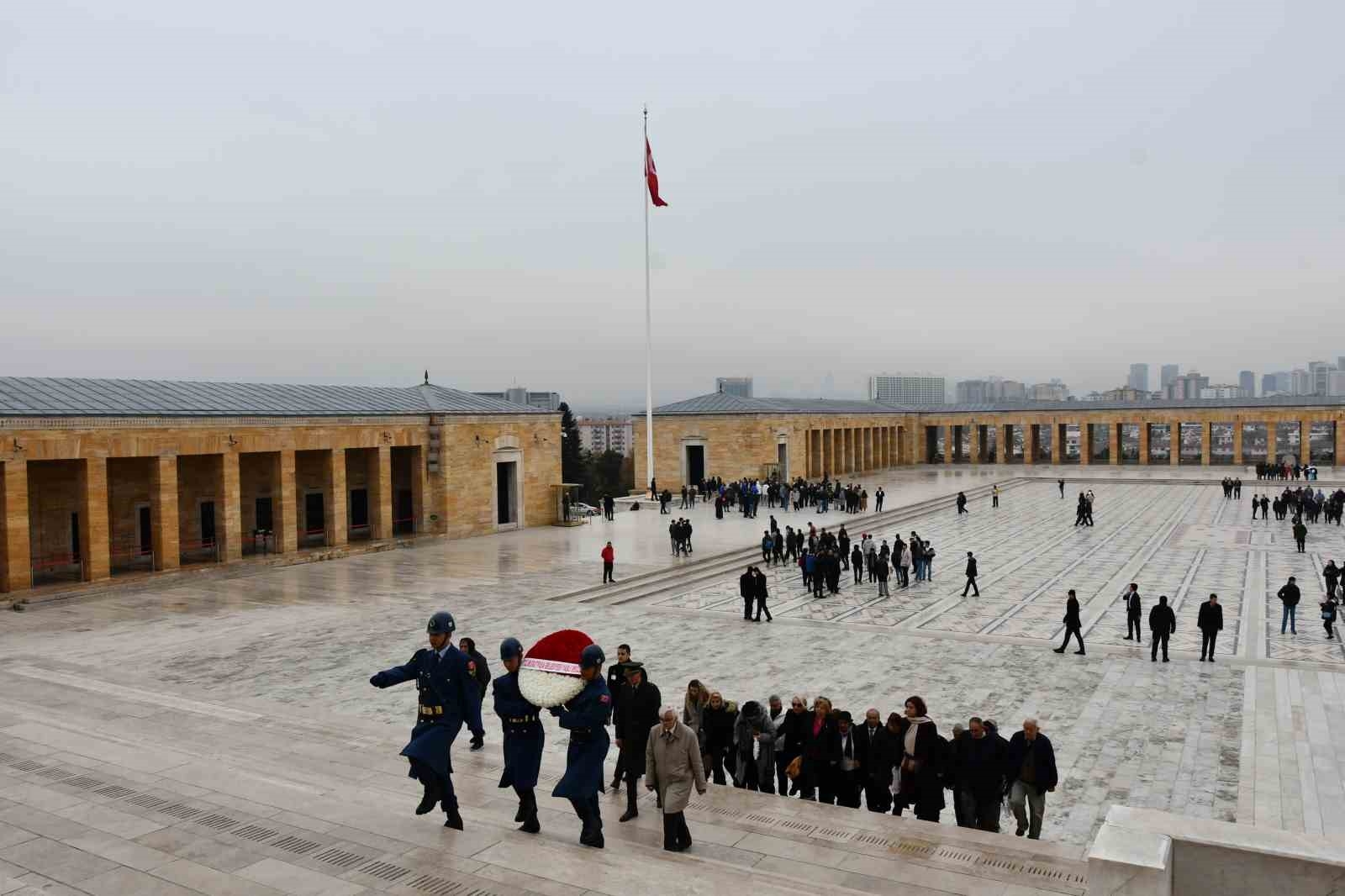 Yaşlı Meclisi Anıtkabir'de