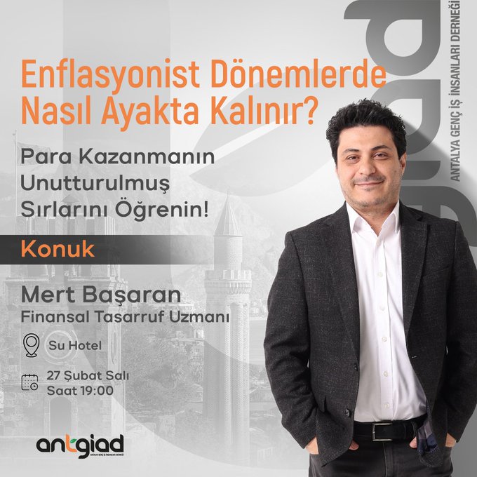 Başaran'dan ekonomi söyleşisi