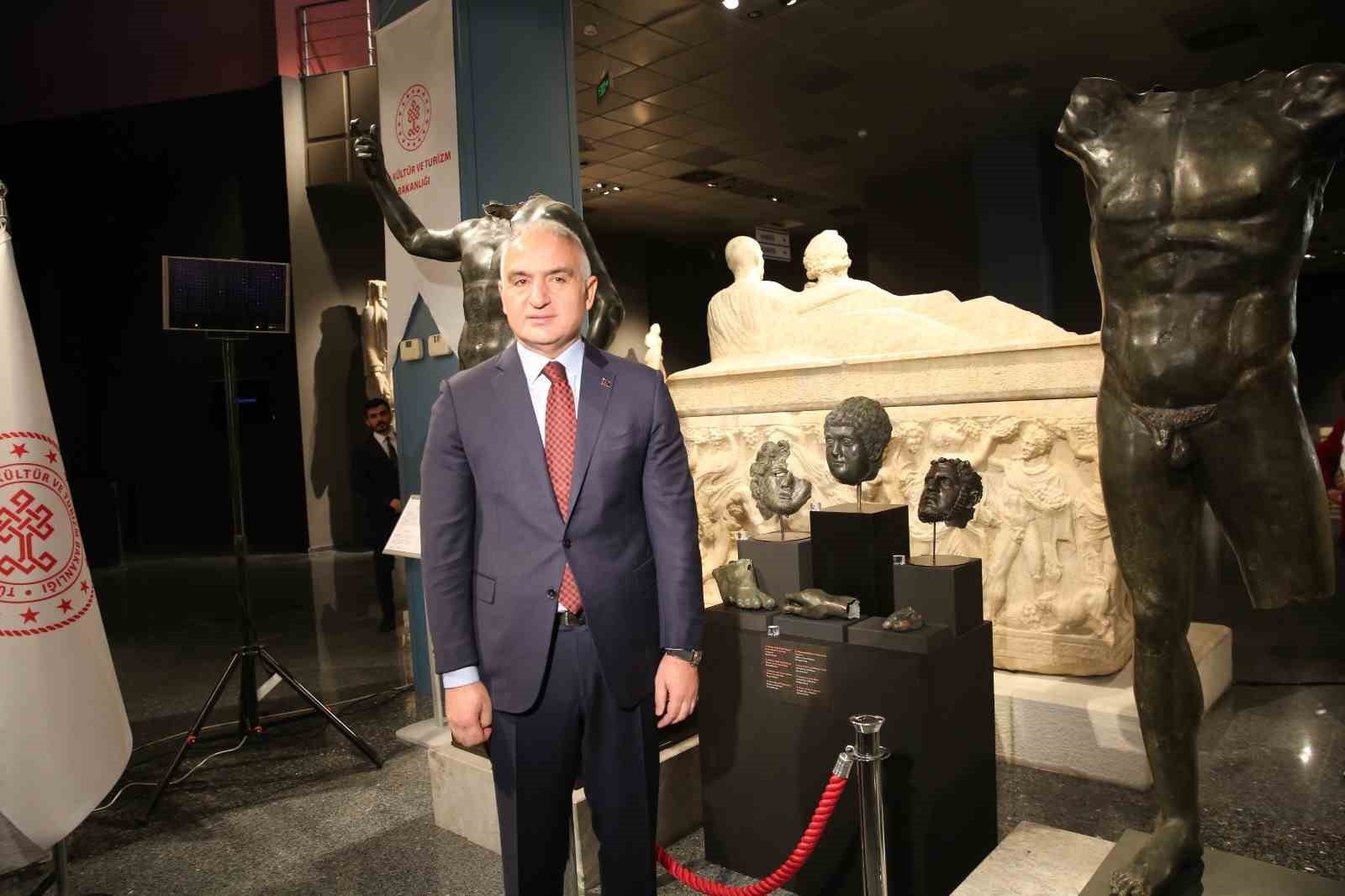 41 tarihi eser, Kültür ve Turizm Bakanlığının girişimiyle yurda getirildi