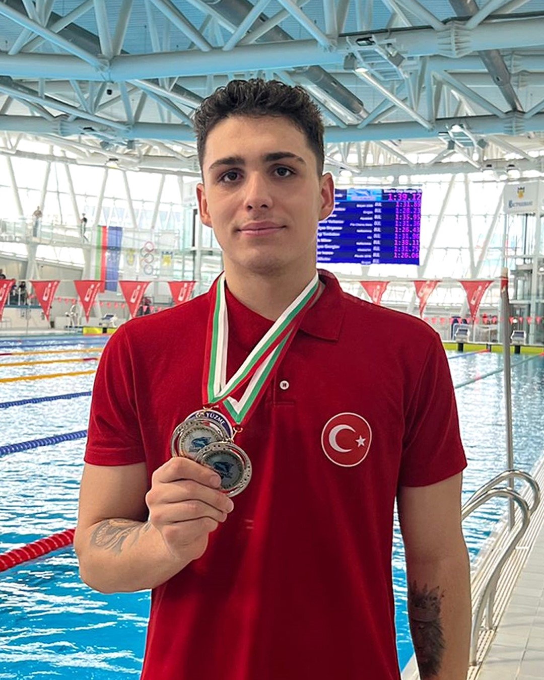 Antalyasporlu Poyraz'dan, Burgaz'da 2 gümüş madalya