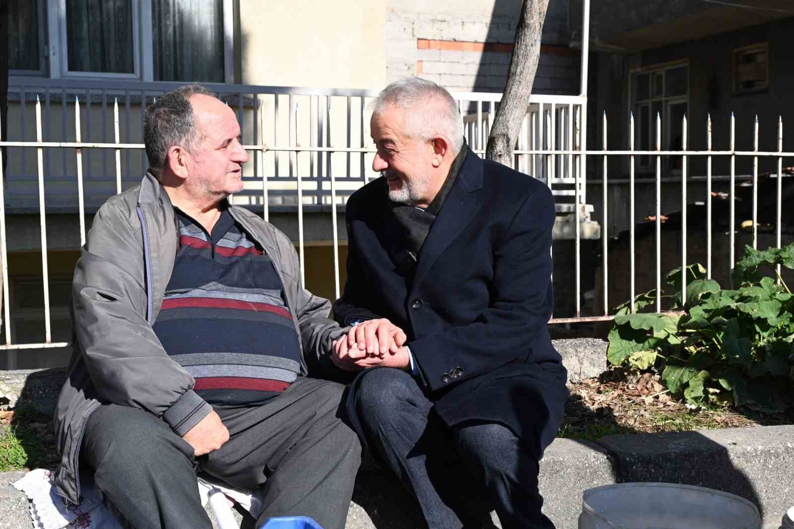 Başkan Başdeğirmen'e esnaftan destek