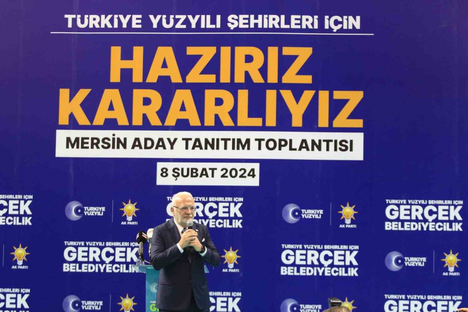 Cumhur İttifakı'nın Mersin adayları tanıtıldı