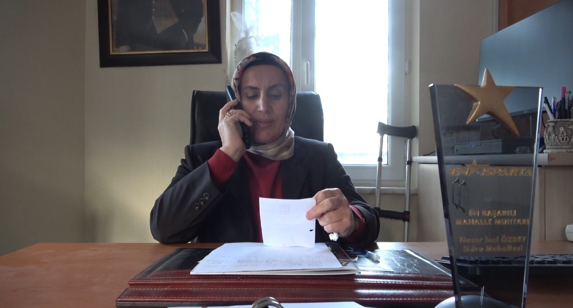 Engelini yok saydı, gelin geldiği mahalleye muhtar oldu