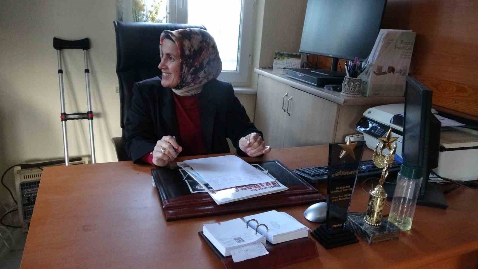 Engelini yok saydı, gelin geldiği mahalleye muhtar oldu