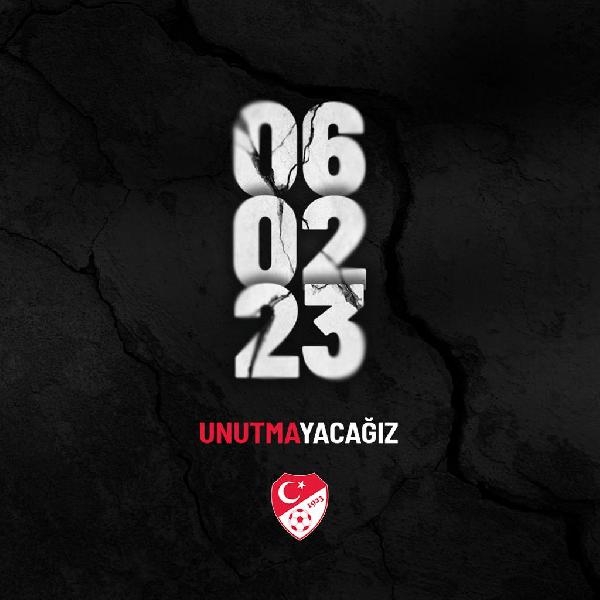 Federasyonlar ve kulüplerden '6 Şubat' paylaşımları