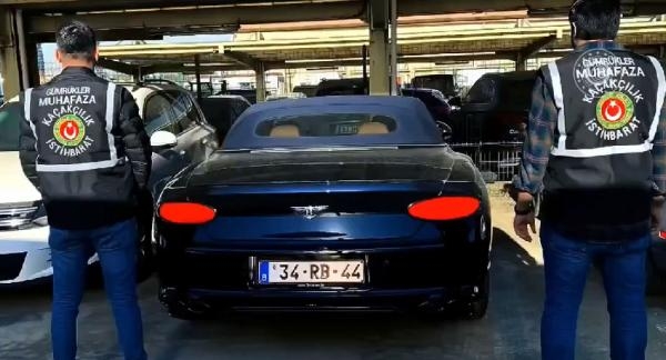 Gümrük muhafazadan, 445 milyon liralık kaçak otomobil operasyonları