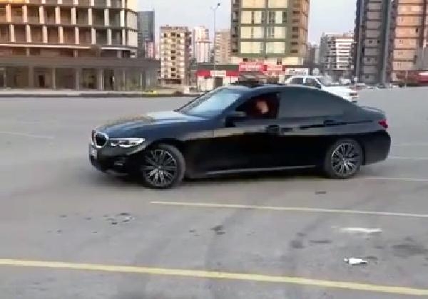 Hastane otoparkında drift atan sürücüye 33 bin lira ceza