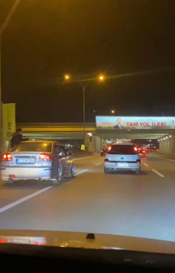 Makas atarak ilerleyen trafik magandalarına ceza yağdı 