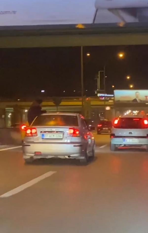 Makas atarak ilerleyen trafik magandalarına ceza yağdı 