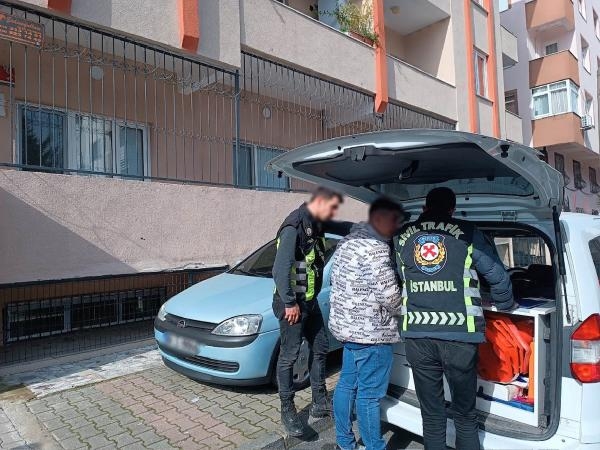 Makas atarak ilerleyen trafik magandalarına ceza yağdı 