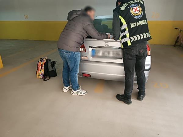 Makas atarak ilerleyen trafik magandalarına ceza yağdı 