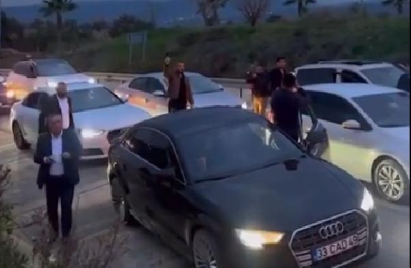 Mersin'de düğün konvoyunda havaya ateş açtı; tutuklandı
