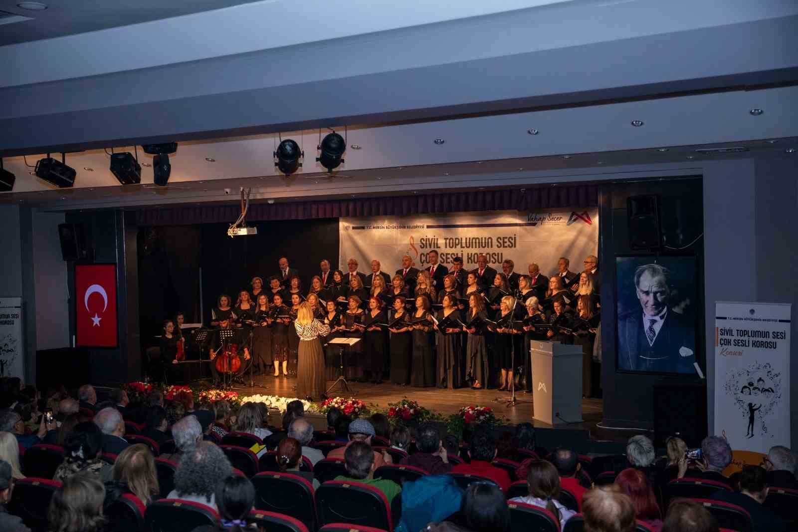 Mersin'de 'Sivil Toplumun Sesi Çok Sesli Korosu' kuruldu