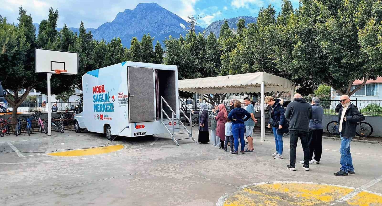 Mobil sağlık merkezinde 13 bin 848 kadına kanser taraması yapıldı