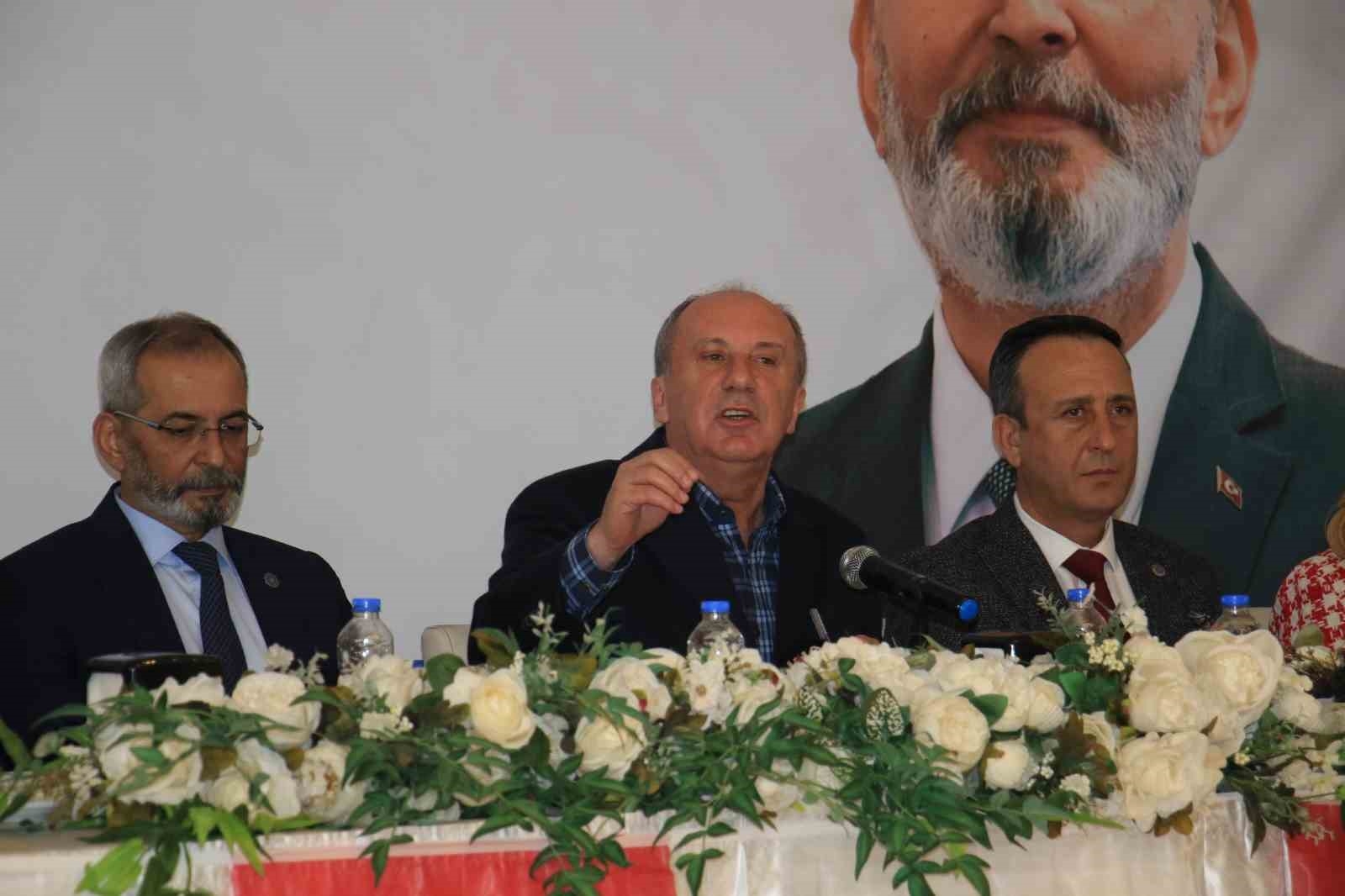 Muharrem İnce'den CHP'ye sert eleştiri: "FETÖ'yle PKK'yla 'yavşak' bir ilişki içinde olursan..."